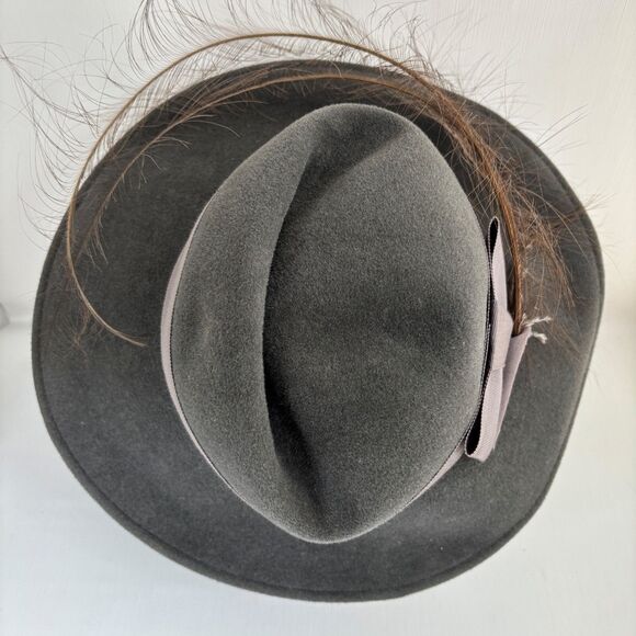 Georgi Womens Wide Brim Fedora Hat Old Money Parisian Capsule Luxury main image 5